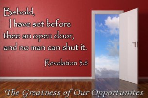 God Has An Open Door